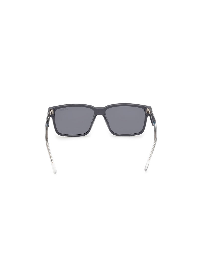 SKECHERS FULL RIM RECTANGULAR TEENAGE BOY SUNGLASS SE0002520D55 - Image 4
